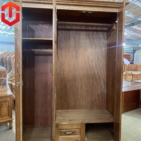 TỦ ÁO SỒI 3 CÁNH MÀU CÁNH GIÁN - Ảnh 2
