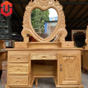 BÀN PHẤN TIM GÕ ĐỎ 1M1
