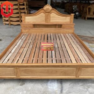 GIƯỜNG GÕ HỘP 1M8