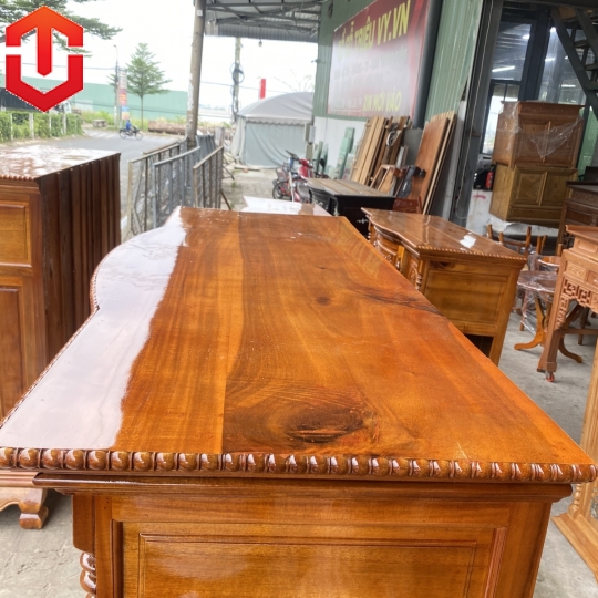 TỦ THỜ TRÀM 6 CHÂN 1M47 - Ảnh 3