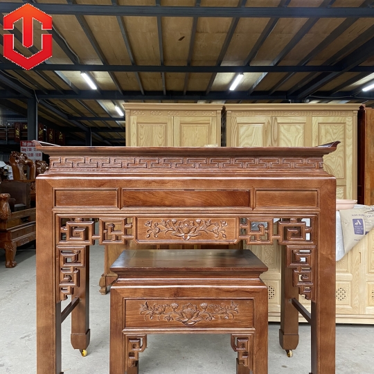 BÀN CÚNG SỒI MÀU ÓC CHÓ - Ảnh 2
