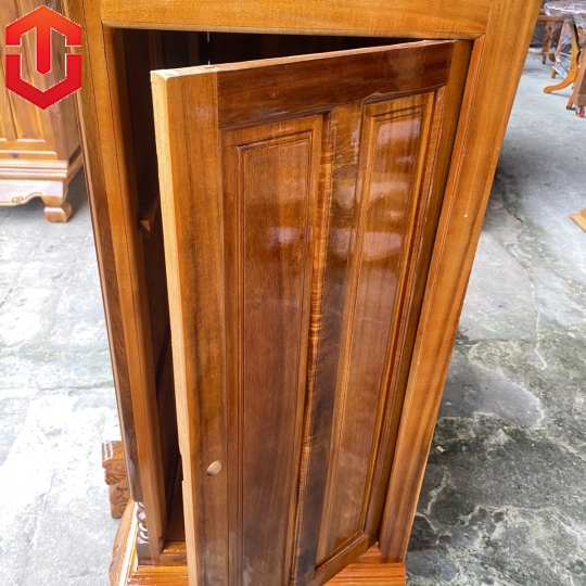 TỦ THỜ TRÀM 6 CHÂN 1M47 - Ảnh 4