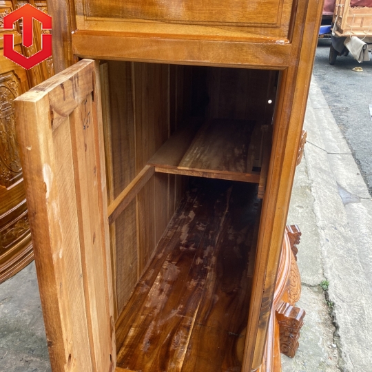 TỦ THỜ TRÀM 6 CHÂN 1M75 - Ảnh 3