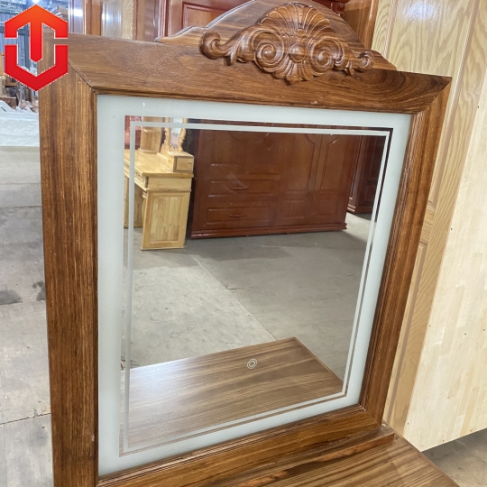 BÀN TRANG ĐIỂM HƯƠNG XÁM 80 - GƯƠNG VUÔNG - Ảnh 9