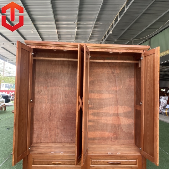 TỦ ÁO XOAN ĐÀO 4 CÁNH - Ảnh 9