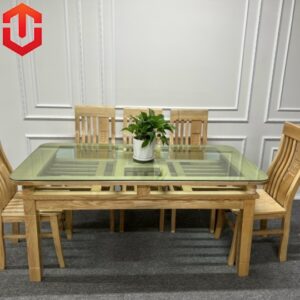 BÀN ĂN SỒI 2 TẦNG MÀU TỰ NHIÊN