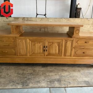 KỆ TIVI SỒI MÀU TỰ NHIÊN