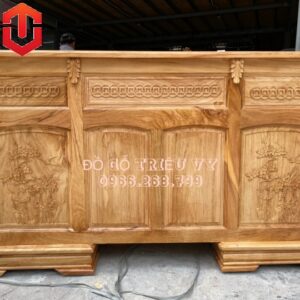 BÀN LÀM VIỆC GÕ ĐỎ 1M6 CAO CẤP