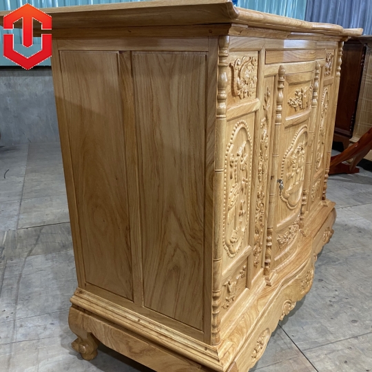 TỦ THỜ CHẠM TAM ĐA 1M97 CAO CẤP - Ảnh 4