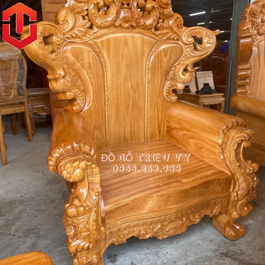 SALON HOÀNG GIA NGUYÊN KHỐI 10F GÕ ĐỎ 10 MÓN - Ảnh 12