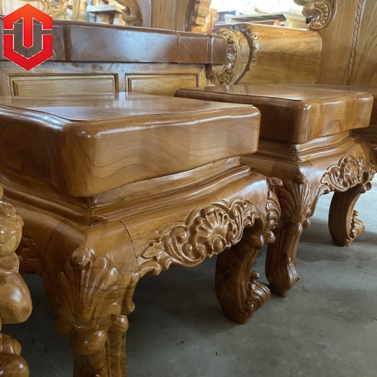 SALON HOÀNG GIA NGUYÊN KHỐI 10F GÕ ĐỎ 10 MÓN - Ảnh 13