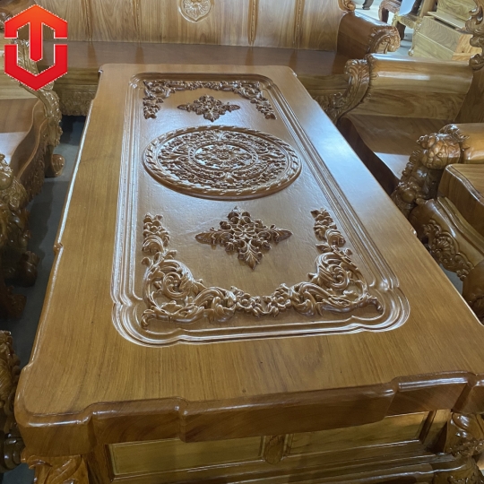 SALON HOÀNG GIA NGUYÊN KHỐI 10F GÕ ĐỎ 10 MÓN - Ảnh 11