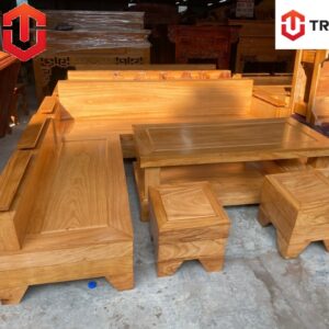 SOFA GÓC HỘP GÕ ĐỎ