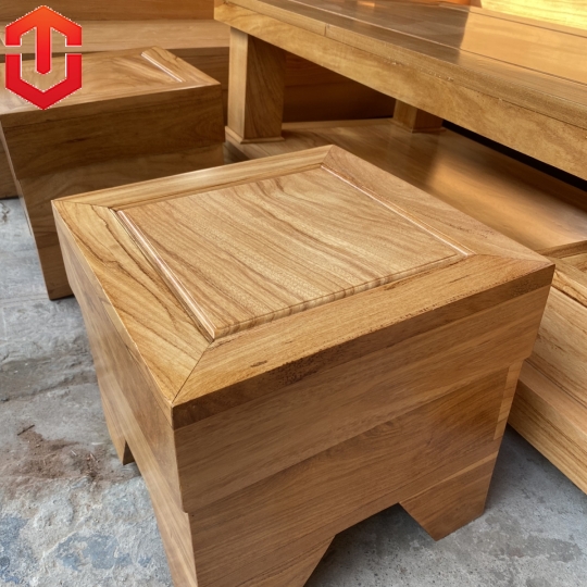 SOFA GÓC HỘP GÕ ĐỎ - Ảnh 4