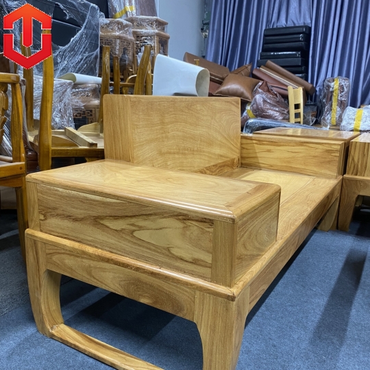 SOFA 2 VĂNG CHÂN CHOÃI GÕ ĐỎ - Ảnh 16