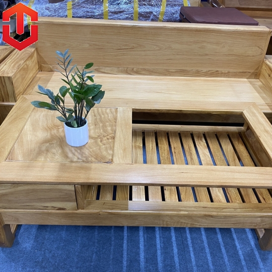 SOFA 2 VĂNG CHÂN CHOÃI GÕ ĐỎ - Ảnh 10