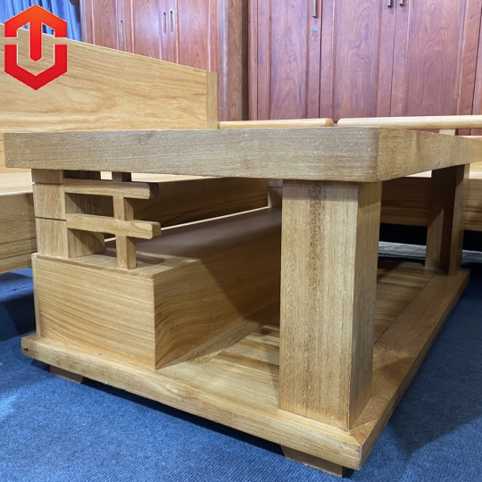 SOFA GÓC TRỨNG GÕ ĐỎ - Ảnh 4
