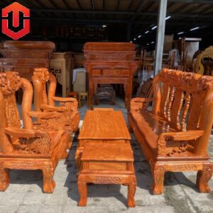 SALON ĐÀO TAY RỒNG HƯƠNG ĐÁ C12 6 MÓN