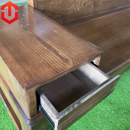 SOFA GÓC CHÂN CHOÃI SỒI LAU MÀU ÓC CHÓ - VẾ PHẢI - Ảnh 10