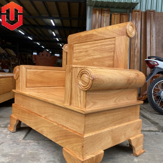 SOFA ĐỐI PHÁO GÕ ĐỎ 6 MÓN - Ảnh 11