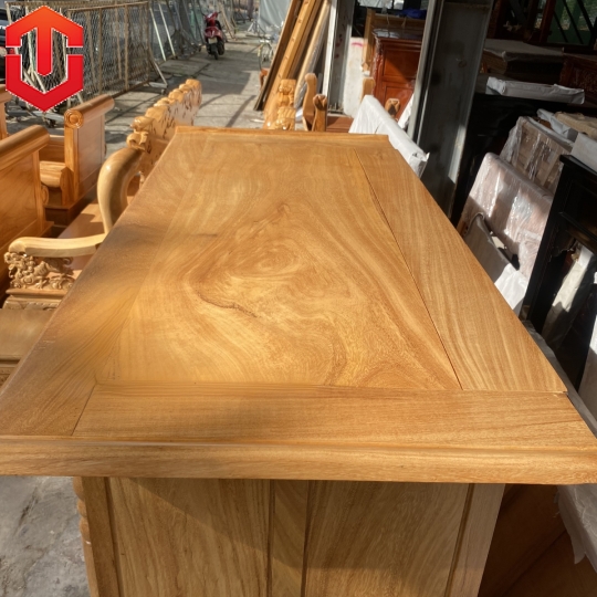 TỦ THỜ GÕ ĐỎ 1M53 CHẠM CHỮ - Ảnh 10