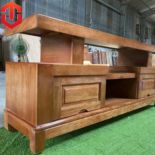 KỆ NHẬT XOAN ĐÀO 1M8 - KỆ TIVI - Ảnh 3