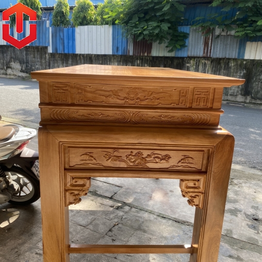 BÀN CÚNG NHƯ Ý GÕ ĐỎ 1M97 - Ảnh 7