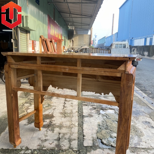 BÀN CÚNG TRÀM LÕI 1M53 CHẠM NHƯ Ý - Ảnh 5