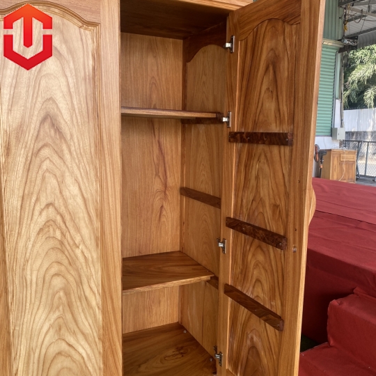 TỦ ÁO GÕ ĐỎ ĐÌNH BẰNG 2M - Ảnh 10