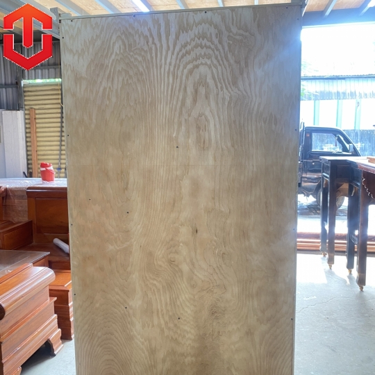TỦ ÁO GỖ SỒI 3 CÁNH - MÀU CÁNH GIÁN - Ảnh 3