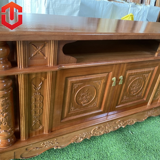 KỆ TIVI XOAN ĐÀO CỘT NHO MẶT BẰNG 1M2 - Ảnh 6