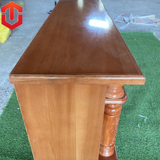 KỆ TIVI XOAN ĐÀO CỘT NHO MẶT BẰNG 1M2 - Ảnh 5