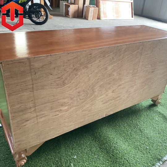 KỆ TIVI XOAN ĐÀO CỘT NHO MẶT BẰNG 1M2 - Ảnh 10