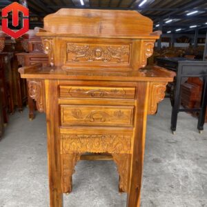 BÀN CÚNG TRÀM 2TANG 88CM - MÀU VÀNG