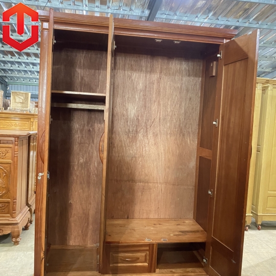 TỦ ÁO XOAN ĐÀO 3 CÁNH - Ảnh 9