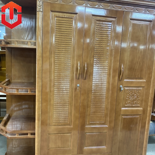 TỦ ÁO SỒI 3 CÁNH KỆ TRANH TRÍ - MÀU CÁNH GIÁN - Ảnh 5