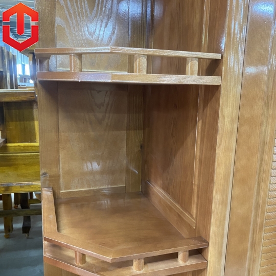 TỦ ÁO SỒI 3 CÁNH KỆ TRANH TRÍ - MÀU CÁNH GIÁN - Ảnh 10