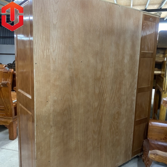 TỦ ÁO SỒI 3 CÁNH KỆ TRANH TRÍ - MÀU CÁNH GIÁN - Ảnh 11