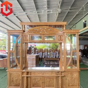 KỆ VÒM GÕ ĐỎ 2M4