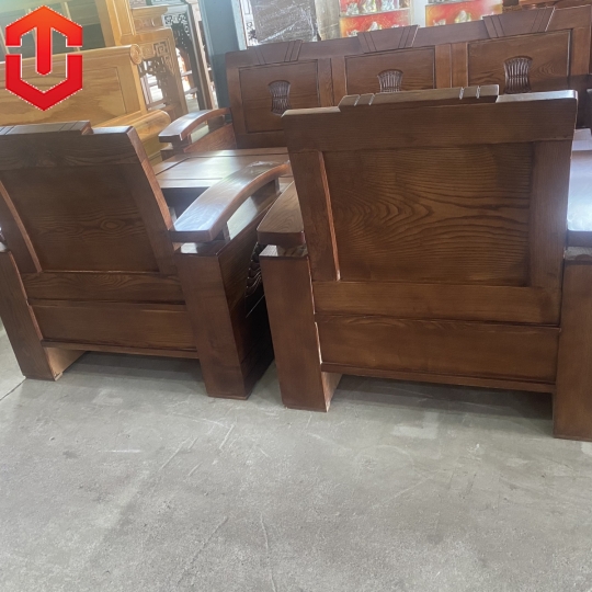 SALON THÙNG QUẠT ĐỐI SỒI LAU MÀU ÓC CHÓ - Ảnh 2